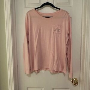 Vineyard Vines Pink Long Sleeve Shirt